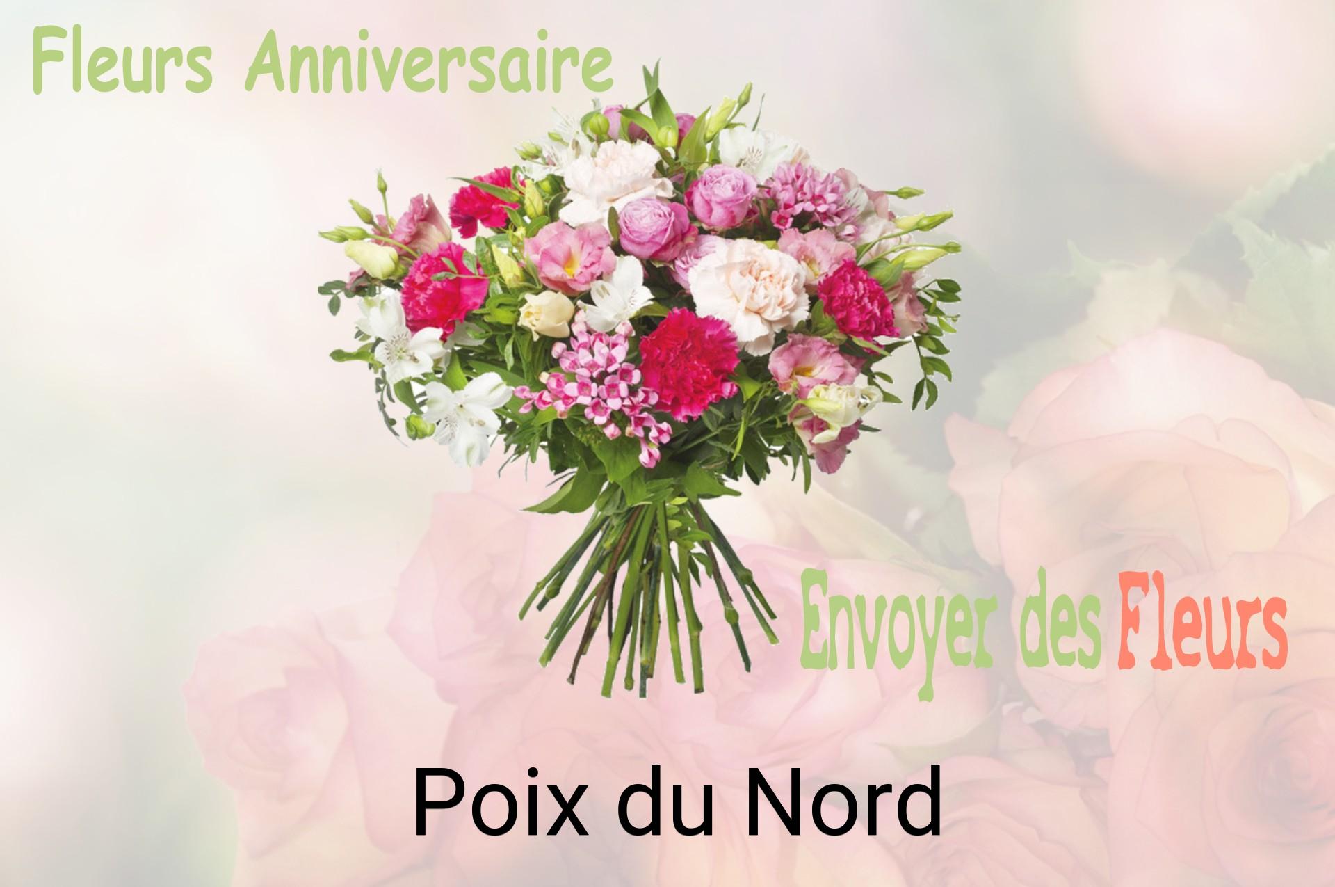 Bouquet de fleurs d’anniversaire livré à Poix-du-Nord